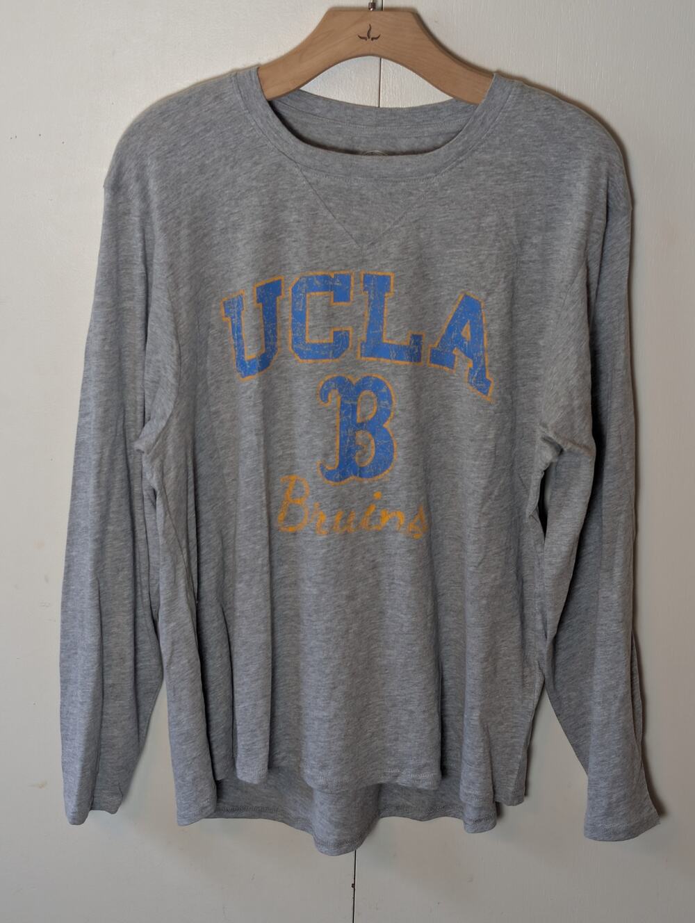 Rivales Threads 91 UCLA Gray Long Sleeve Large